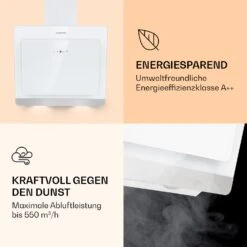 Aurora 60 Smart Dunstabzugshaube 550 M³/h 60cm Kopffrei Ambiente-Licht EEC A++ 13 Aurora 60 Smart Dunstabzugshaube 550 M³/h 60cm Kopffrei Ambiente-Licht EEC A++ -Klarstein 10040235 de 0004 logo