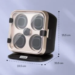 Clover Uhrenbeweger 4 Uhren 3 Rotationen 4 Geschwindigkeiten LED -Klarstein 10040250 yy 0006 dimensions
