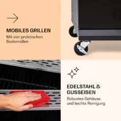 Valdosta 6.1 Gasgrill 6+1 Brenner 19,3 KW Gesamtleistung 16 Valdosta 6.1 Gasgrill 6+1 Brenner 19,3 KW Gesamtleistung -Klarstein 10040269 de 0007 logo