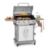 Lucifer 4 Gasgrill 4 X 3,6 KW Brenner 69x45cm Grill Edelstahl Mobil