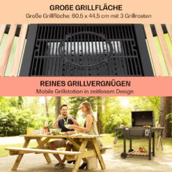 Aberdeen Single Holzkohlegrill 14 Aberdeen Single Holzkohlegrill -Klarstein 10040292 de 0004 usp