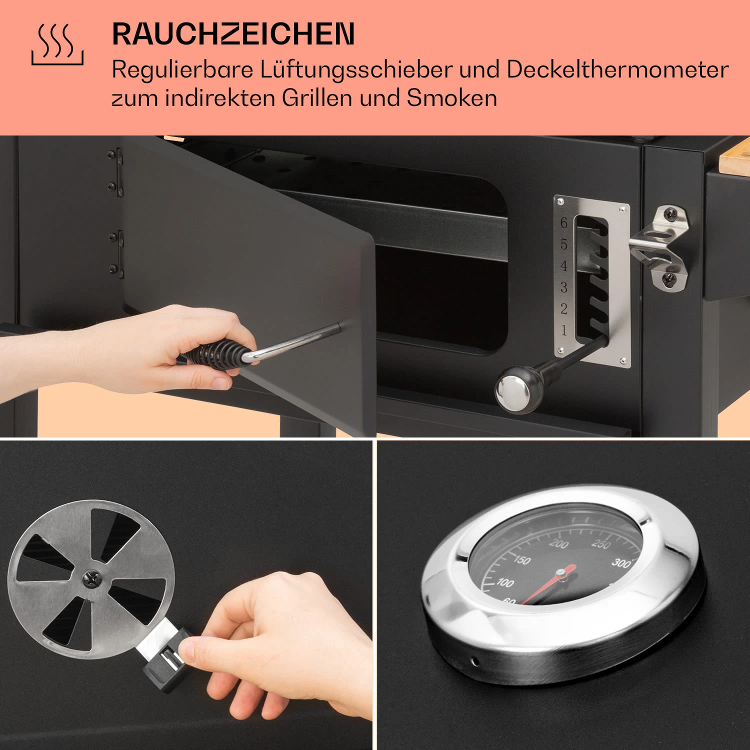 Aberdeen Single Holzkohlegrill 7 Aberdeen Single Holzkohlegrill – Bild 5