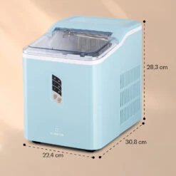 Albaron Eiswürfelmaschine Bullet-Eis 12 Kg / 24 H 1,5 Ltr. Display 15 Albaron Eiswürfelmaschine Bullet-Eis 12 Kg / 24 H 1,5 Ltr. Display -Klarstein 10040344 yy 0007 dimensions