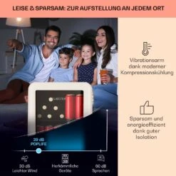 PopLife 48 Getränkekühler Kühlschrank 0-10 °C Retro-Design -Klarstein 10040737 de 0003 usp