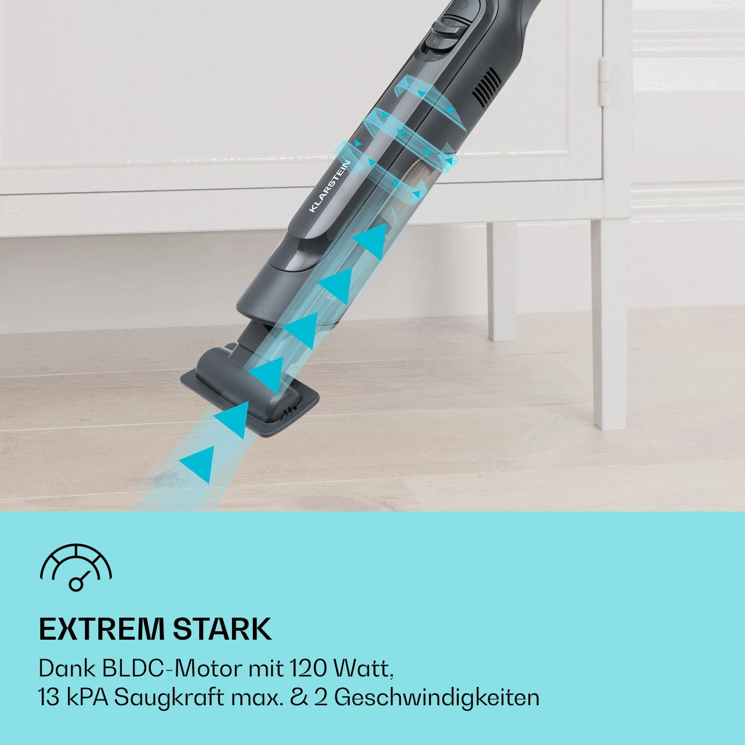 LARMA Akku-Handstaubsauger Kabellos Beutellos Akkubetrieben 32 Min Laufzeit Max. 7 LARMA Akku-Handstaubsauger Kabellos Beutellos Akkubetrieben 32 Min Laufzeit Max. – Bild 5