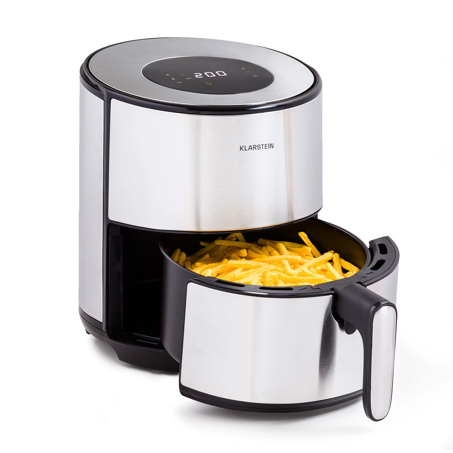 Klarstein Crisp-Pro 4,3L Air Fry Stainless Steel 3 Klarstein Crisp-Pro 4,3L Air Fry Stainless Steel