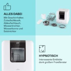 Melville 3 Geschirrspüler Freistehend Installationsfrei 3 Gedecke 15 Melville 3 Geschirrspüler Freistehend Installationsfrei 3 Gedecke -Klarstein 10041183 de 0006 logo