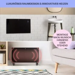 Bansin Crystal Smart Konvektions-Heizgerät 1500W 5 - 50 °C App-Steuerung 16 Bansin Crystal Smart Konvektions-Heizgerät 1500W 5 - 50 °C App-Steuerung -Klarstein 10041209 de 0007 usp