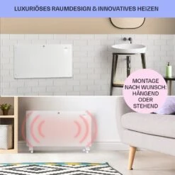 Bansin Crystal Smart Konvektions-Heizgerät 2500W 5 - 50 °C App-Steuerung 16 Bansin Crystal Smart Konvektions-Heizgerät 2500W 5 - 50 °C App-Steuerung -Klarstein 10041212 de 0007 usp