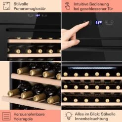 Vinsider 30 Built-In Uno Einbau-Weinkühlschrank 30 Flaschen 77 Ltr Edelstahl 15 Vinsider 30 Built-In Uno Einbau-Weinkühlschrank 30 Flaschen 77 Ltr Edelstahl -Klarstein 10041357 de 0005 usp