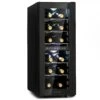 Shiraz 12 Duo Weinkühlschrank 2 Zonen 42L/12 Flaschen 5-12 / 12-18 °C Touch -Klarstein 10041361 yy 0001 titel