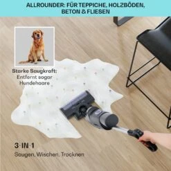 Caswell Plus Nass-/Trockensauger Kabellos Akkubetrieben LED-Display 14 Caswell Plus Nass-/Trockensauger Kabellos Akkubetrieben LED-Display -Klarstein 10041383 de 0004 usp