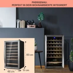 Vinamour 32 Uno Weinkühlschrank 1 Zone 95 L / 36 Flaschen 4-18°C Touch 16 Vinamour 32 Uno Weinkühlschrank 1 Zone 95 L / 36 Flaschen 4-18°C Touch -Klarstein 10041393 de 0006 usp