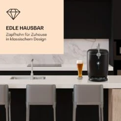 Passau Bierzapfanlage 6 L Universalfässer Druckluftpumpe 3 - 12 °C 65 W 14 Passau Bierzapfanlage 6 L Universalfässer Druckluftpumpe 3 - 12 °C 65 W -Klarstein 10041520 de 0005 logo