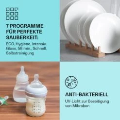 Havasia UV 6 Luminance Geschirrspüler UV Glasfront Freistehend 1380W 12 Havasia UV 6 Luminance Geschirrspüler UV Glasfront Freistehend 1380W -Klarstein 10041828 de 0003 usp