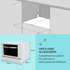 Havasia UV 6 Luminance Geschirrspüler UV Glasfront Freistehend 1380W 14 Havasia UV 6 Luminance Geschirrspüler UV Glasfront Freistehend 1380W -Klarstein 10041828 de 0005 usp