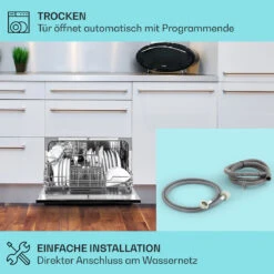 Havasia UV 8 Geschirrspüler UV-Licht Freistehend / Einbau 1620W 13 Havasia UV 8 Geschirrspüler UV-Licht Freistehend / Einbau 1620W -Klarstein 10041829 de 0004 usp