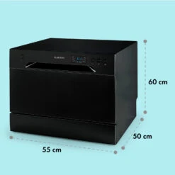 Havasia UV 8 Geschirrspüler UV-Licht Freistehend / Einbau 1620W 16 Havasia UV 8 Geschirrspüler UV-Licht Freistehend / Einbau 1620W -Klarstein 10041829 yy 0011 dimensions