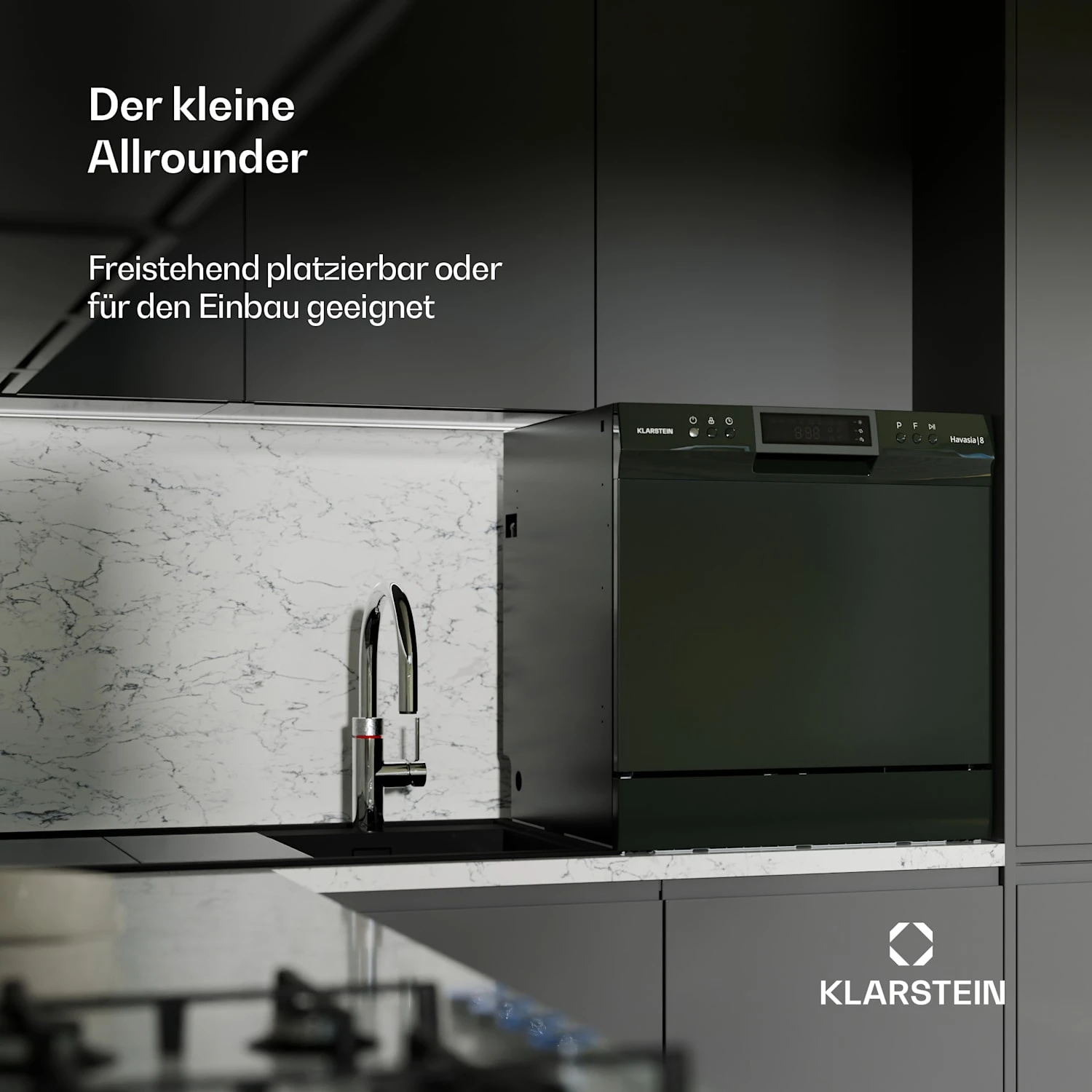 Havasia UV 8 Neo Tischgeschirrspüler UV-Licht Freistehend / Einbau 1380W 5 Havasia UV 8 Neo Tischgeschirrspüler UV-Licht Freistehend / Einbau 1380W – Bild 3