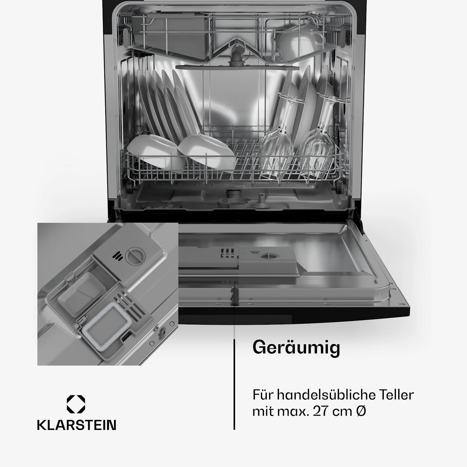 Havasia UV 8 Neo Tischgeschirrspüler UV-Licht Freistehend / Einbau 1380W 8 Havasia UV 8 Neo Tischgeschirrspüler UV-Licht Freistehend / Einbau 1380W – Bild 6