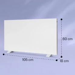 Taal Smart Hybrid-Infrarot-Heizung 105x56cm 750W Wochentimer IP24 17 Taal Smart Hybrid-Infrarot-Heizung 105x56cm 750W Wochentimer IP24 -Klarstein 10041869 yy 0008 dimensions