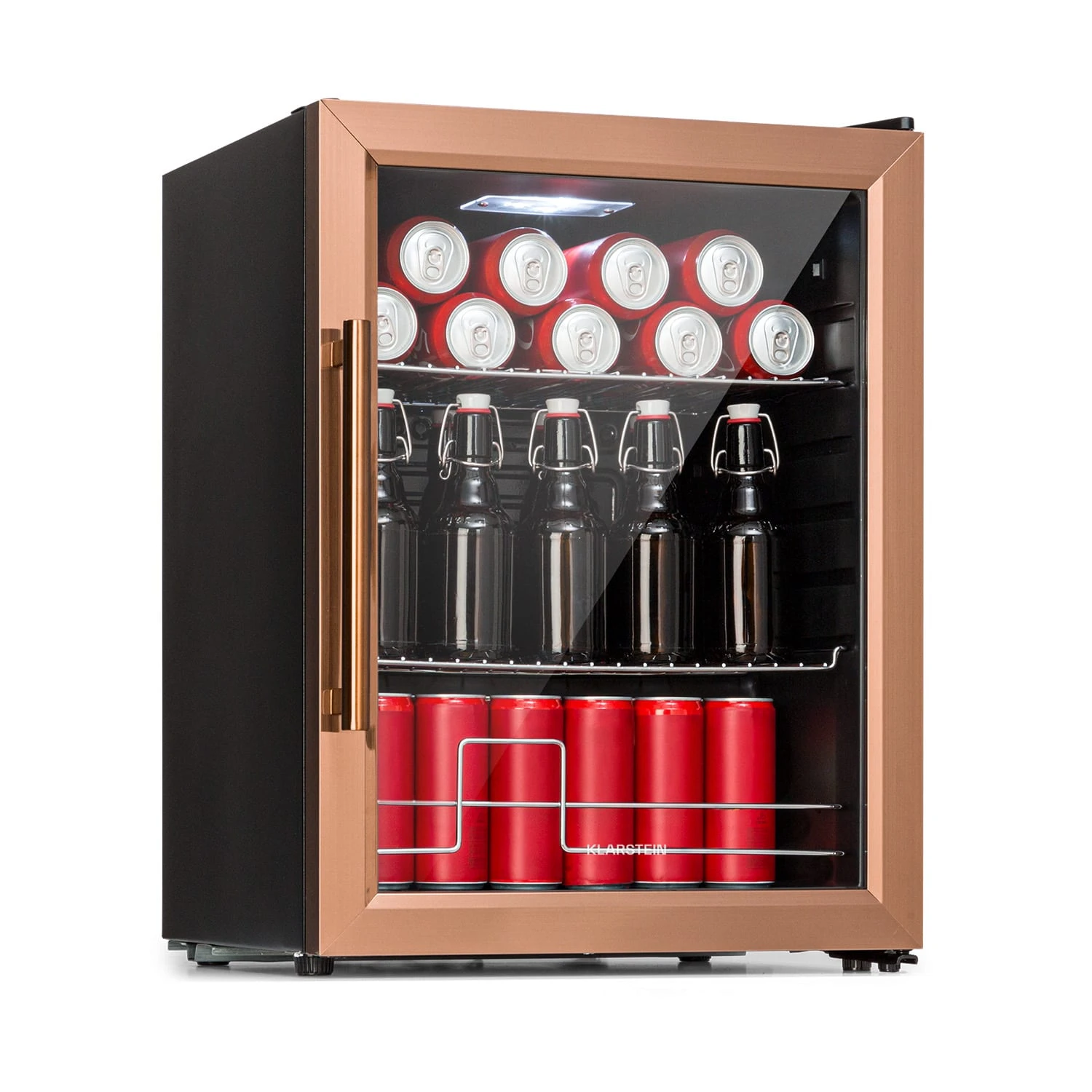 Beersafe XL Kühlschrank 60 Liter 2 Böden Doppelt Isolierte Panoramaglastür Edelstahl 3 Beersafe XL Kühlschrank 60 Liter 2 Böden Doppelt Isolierte Panoramaglastür Edelstahl