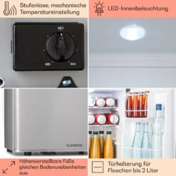 Happy Hour 38 Mini-Kühlschrank Minibar Getränkekühlschrank 38 L 26 DB 14 Happy Hour 38 Mini-Kühlschrank Minibar Getränkekühlschrank 38 L 26 DB -Klarstein 10045046 de 0005 usp