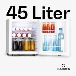 Happy Hour 45 Mini-Kühlschrank Minibar Getränkekühlschrank 45 L 26 DB -Klarstein 10045050 de 0004 usp