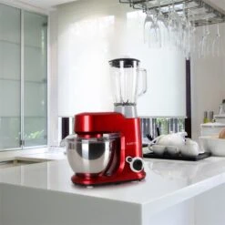 Carina Rossa Set 800W Küchenmaschine Plus 1,5L Blender Krug 15 Carina Rossa Set 800W Küchenmaschine Plus 1,5L Blender Krug -Klarstein 60000778 yy 0009 ambient Klarstein SET Carina Rossa Kuechenmaschine reedit