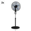 Summerjam Standventilator 2er-Set Standlüfter 50W 3 Stufen Schwarz 2 Summerjam Standventilator 2er-Set Standlüfter 50W 3 Stufen Schwarz -Klarstein 60002057 yy 0001 titel Klarstein Summerjam Standventilator 2erSet schwarz