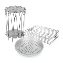 Klarstein 25 VitAir Zubehör-Set 3-teilig Edelstahl Aluminium-Druckguss