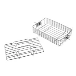 VitAir Zubehör-Set 3-teilig Edelstahl Aluminium-Druckguss 16 VitAir Zubehör-Set 3-teilig Edelstahl Aluminium-Druckguss -Klarstein 60002085 yy 0007 titel Klarstein VitAir Steak Kaefig