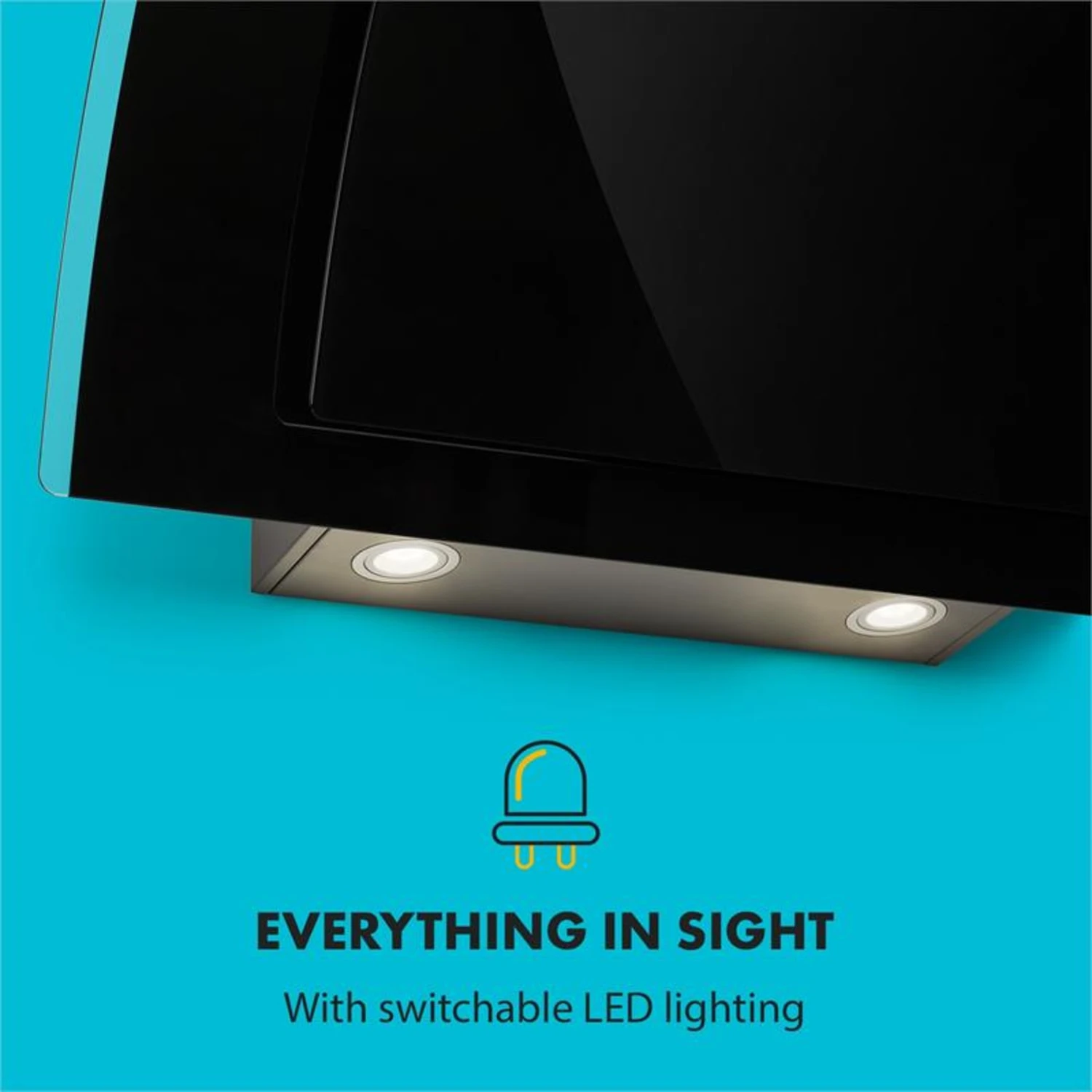 Sabia 90 Dunstabzugshaube | 90cm | 600 M³/h | Energieeffizienzklasse A | Inklusive 2 X Aktivkohlefilter 6 Sabia 90 Dunstabzugshaube | 90cm | 600 M³/h | Energieeffizienzklasse A | Inklusive 2 X Aktivkohlefilter – Bild 4