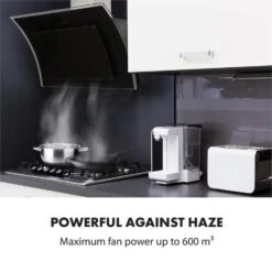 Sabia 90 Dunstabzugshaube | 90cm | 600 M³/h | Energieeffizienzklasse A | Inklusive 2 X Aktivkohlefilter 15 Sabia 90 Dunstabzugshaube | 90cm | 600 M³/h | Energieeffizienzklasse A | Inklusive 2 X Aktivkohlefilter -Klarstein 60002218 yy 0008 logo Klarstein Sabia 90 Dunstabzugshaube schwarz