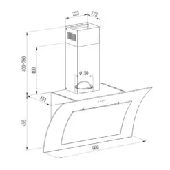 Sabia 90 Dunstabzugshaube | 90cm | 600 M³/h | Energieeffizienzklasse A | Inklusive 2 X Aktivkohlefilter 16 Sabia 90 Dunstabzugshaube | 90cm | 600 M³/h | Energieeffizienzklasse A | Inklusive 2 X Aktivkohlefilter -Klarstein 60002218 yy 0009 logo Klarstein Sabia 90 Dunstabzugshaube schwarz