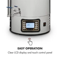 Mundschenk XXL + Eintauchkühler Bierbrauanlage 3000W 50l 304 Edelstahl 13 Mundschenk XXL + Eintauchkühler Bierbrauanlage 3000W 50l 304 Edelstahl -Klarstein 60002276 yy 0003 logo Klarstein Mundschenk XXL Maischekessel Edelstahl