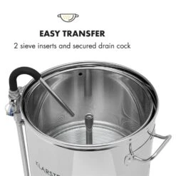 Mundschenk XXL + Eintauchkühler Bierbrauanlage 3000W 50l 304 Edelstahl 14 Mundschenk XXL + Eintauchkühler Bierbrauanlage 3000W 50l 304 Edelstahl -Klarstein 60002276 yy 0004 logo Klarstein Mundschenk XXL Maischekessel Edelstahl