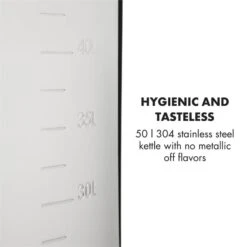 Mundschenk XXL + Eintauchkühler Bierbrauanlage 3000W 50l 304 Edelstahl 15 Mundschenk XXL + Eintauchkühler Bierbrauanlage 3000W 50l 304 Edelstahl -Klarstein 60002276 yy 0005 logo Klarstein Mundschenk XXL Maischekessel Edelstahl