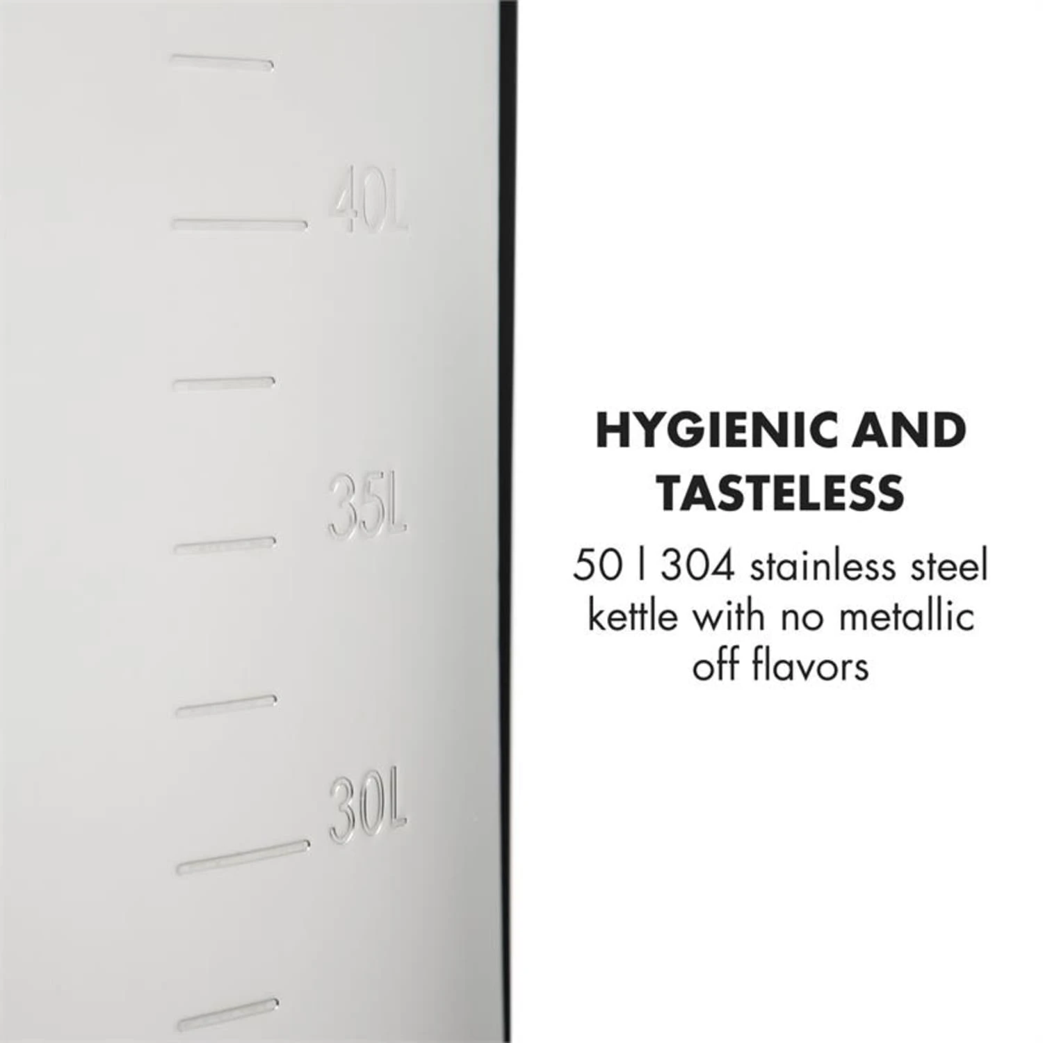 Mundschenk XXL + Eintauchkühler Bierbrauanlage 3000W 50l 304 Edelstahl 7 Mundschenk XXL + Eintauchkühler Bierbrauanlage 3000W 50l 304 Edelstahl – Bild 5