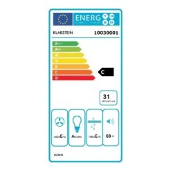 Purista Dunstabzugshaube Umluftset 60cm 190 M³/h 2 Aktivkohlefilter 19 Purista Dunstabzugshaube Umluftset 60cm 190 M³/h 2 Aktivkohlefilter -Klarstein 60002303 energy label