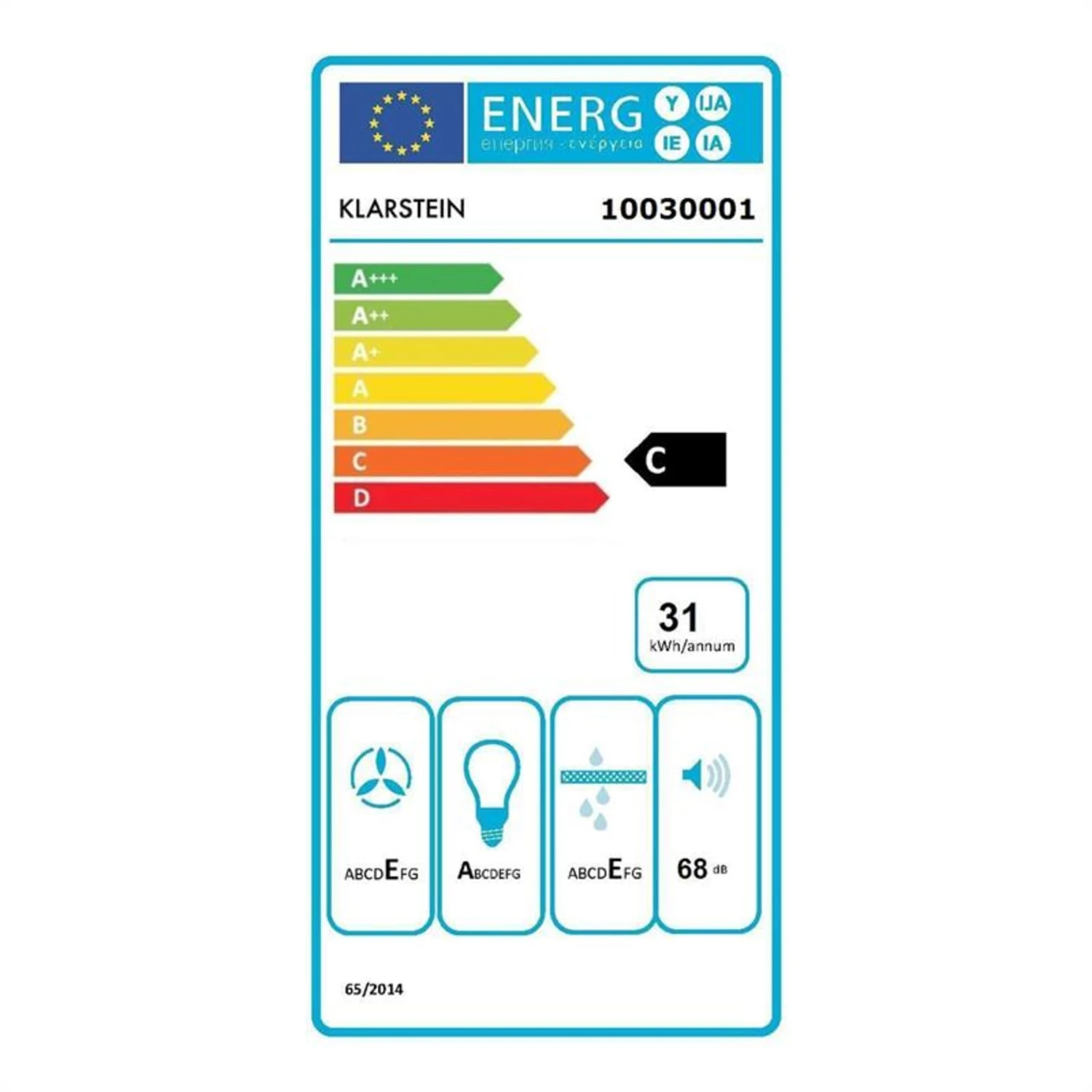 Purista Dunstabzugshaube Umluftset 60cm 190 M³/h 2 Aktivkohlefilter 4 Purista Dunstabzugshaube Umluftset 60cm 190 M³/h 2 Aktivkohlefilter – Bild 2