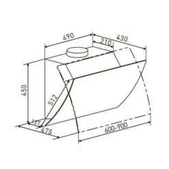 Annabelle 60 Dunstabzugshaube Umluftset 595 M³/h Touch-Armatur Schwarz 17 Annabelle 60 Dunstabzugshaube Umluftset 595 M³/h Touch-Armatur Schwarz -Klarstein 60002315 yy 0008 logo Klarstein Annabelle60 Dunstabzugshaube schwarz