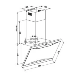 Masur Dunstabzugshaube Umluftset Tafelfront 650 M³/h Edelstahl 22 Masur Dunstabzugshaube Umluftset Tafelfront 650 M³/h Edelstahl -Klarstein 60002316 yy 0009 logo