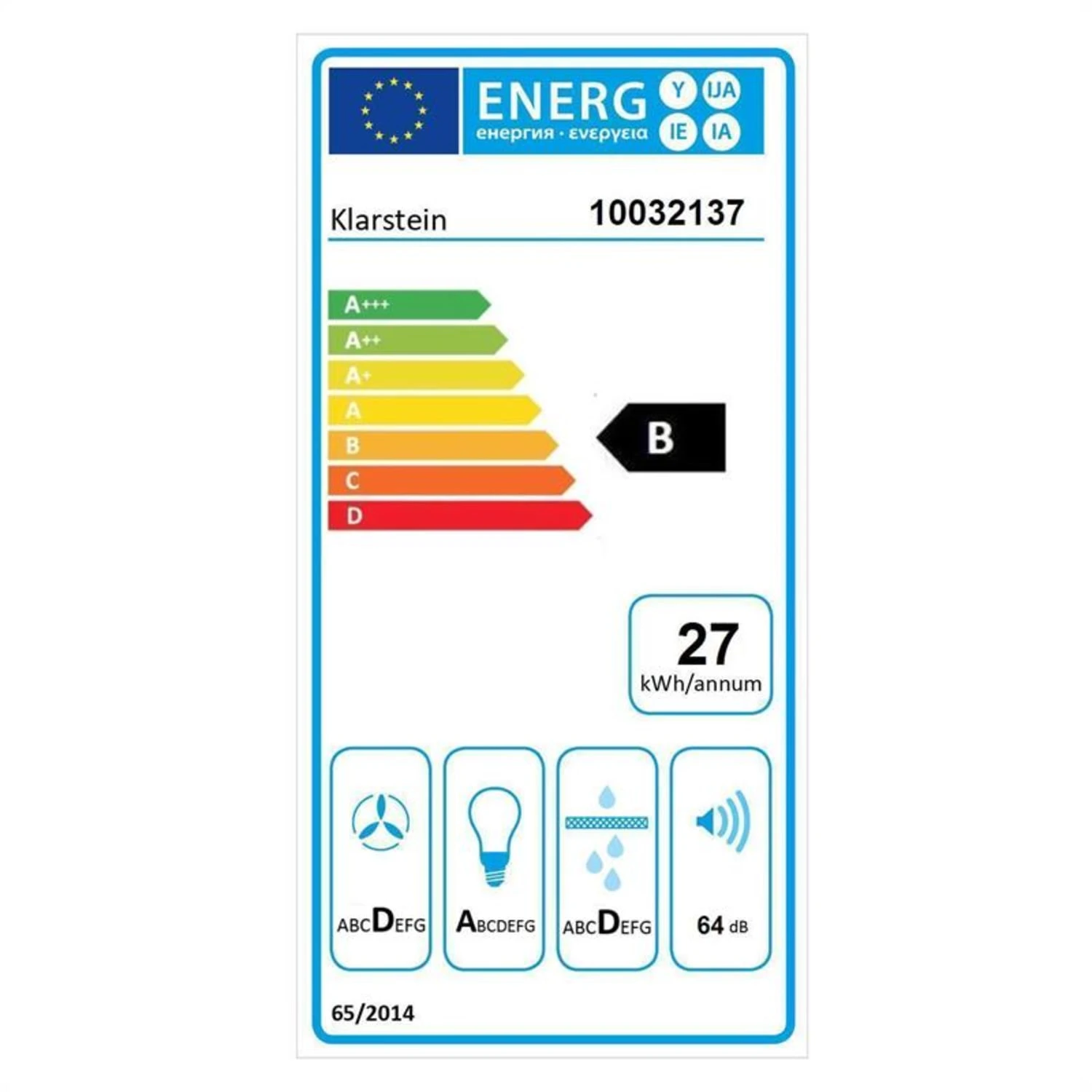 Galina Dunstabzugshaube Umluftset 60 Cm 350 M³/h LED Edelstahl 4 Galina Dunstabzugshaube Umluftset 60 Cm 350 M³/h LED Edelstahl – Bild 2