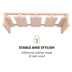 Barossa 102 Duo Weinkühlschrank-Set 2 Zonen 102 Fl. Weinglasregal 16 Barossa 102 Duo Weinkühlschrank-Set 2 Zonen 102 Fl. Weinglasregal -Klarstein 60002419 yy 0011 logo Klarstein Barossa 102D Weinglas Regal Echtholz