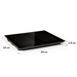 Kalahari Delicatessa Einbau-Ofen-Set Induktion 7000W 68Ltr Schwarz Edelstahl 24 Kalahari Delicatessa Einbau-Ofen-Set Induktion 7000W 68Ltr Schwarz Edelstahl -Klarstein 60002585 yy 0012 logo Klarstein Delicatessa 60 Einbaukochfeld schwarz