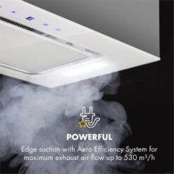 Gusteau Hektor Einbau-Set Backofen + Unterbau-Haube 2950W 64Ltr 530 M³/h Weiß Edelstahl 20 Gusteau Hektor Einbau-Set Backofen + Unterbau-Haube 2950W 64Ltr 530 M³/h Weiß Edelstahl -Klarstein 60002592 yy 0008 logo Klarstein Hektor Dunstabzugshaube Einbau weiss