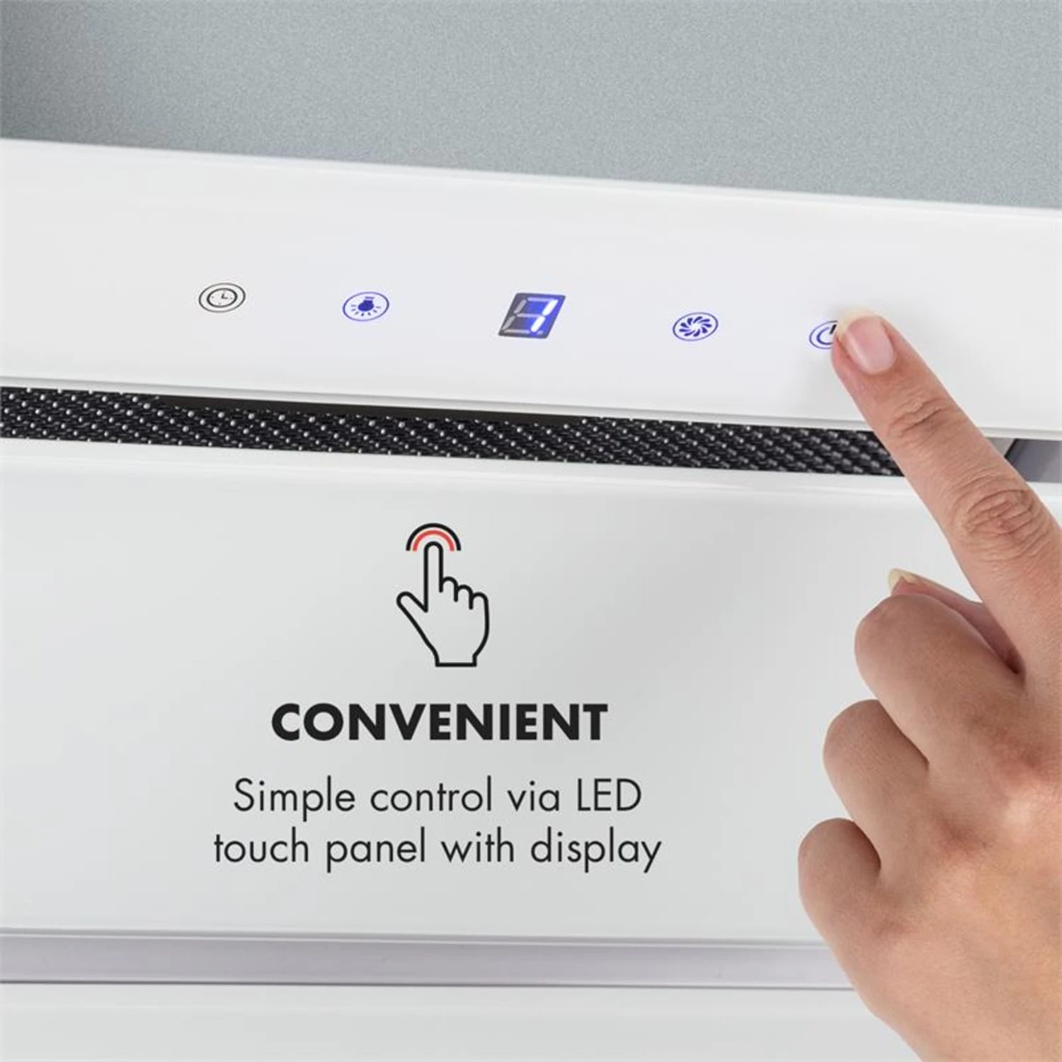 Gusteau Hektor Einbau-Set Backofen + Unterbau-Haube 2950W 64Ltr 530 M³/h Weiß Edelstahl 10 Gusteau Hektor Einbau-Set Backofen + Unterbau-Haube 2950W 64Ltr 530 M³/h Weiß Edelstahl – Bild 8