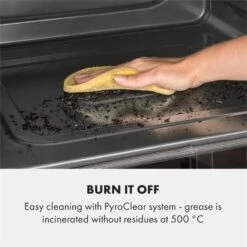 Gusteau Delicatessa Einbau-Ofen-Set Induktion 7000W Schwarz Edelstahl 13 Gusteau Delicatessa Einbau-Ofen-Set Induktion 7000W Schwarz Edelstahl -Klarstein 60002594 yy 0004 logo Klarstein Gusteau Elektrischer Einbaubackofen schwarz