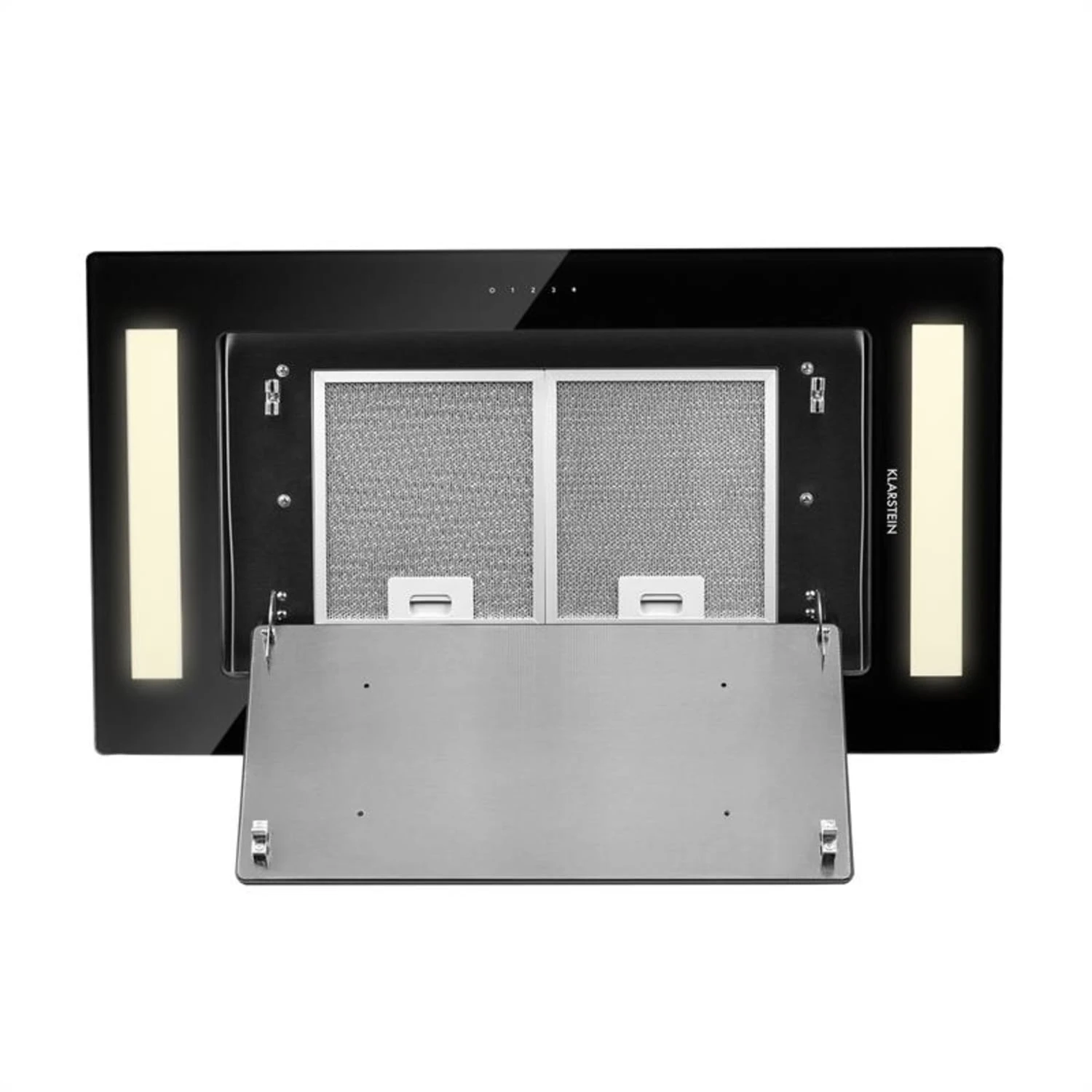 Gusteau Remy Einbau-Set Backofen + Einbau-Haube 2950W 64Ltr 620 M³/h Schwarz Edelstahl – Bild 10